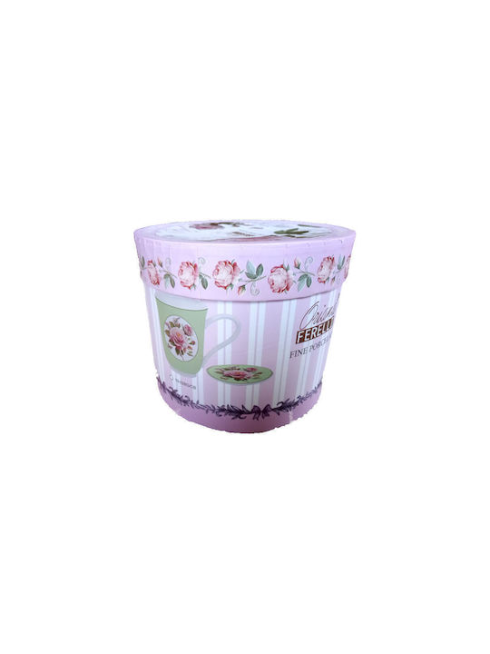 Oriana Ferelli Mug made of Porcelain with Lid 300ml 1pcs