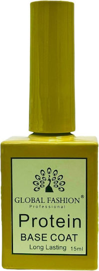 Global Fashion Base Coat / Top Coat for Semi-Permanent Nail Polish 15ml