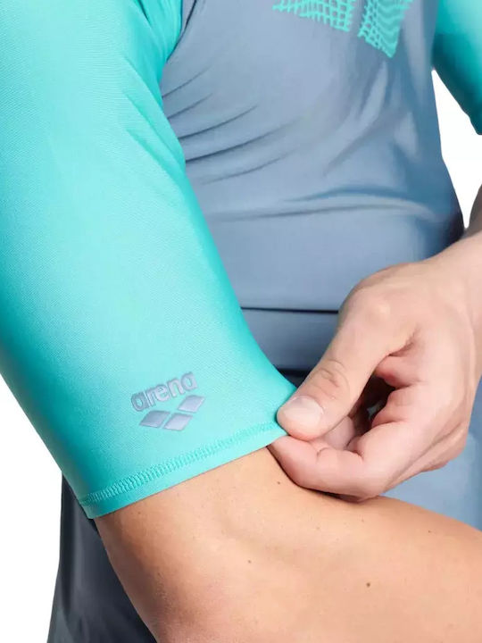 Arena Bărbați Mâneci scurte Tricou de protecție solară Gri
