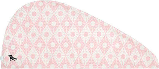 Dock & Bay Pink Microfiber Hair Towel 26x63cm
