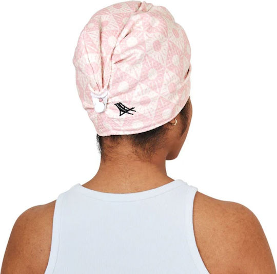 Dock & Bay Pink Microfiber Hair Towel 26x63cm