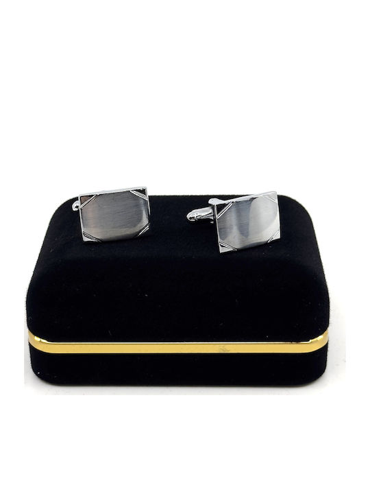 Legend Accessories Мансети от Silver в Сребрист Цвят