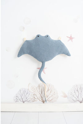 Crochetts Teddy Bear Océano Open Blue Stingray 67 X 77 X 11 Cm