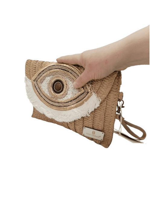 Bag to Bag Women's Clutch Beige