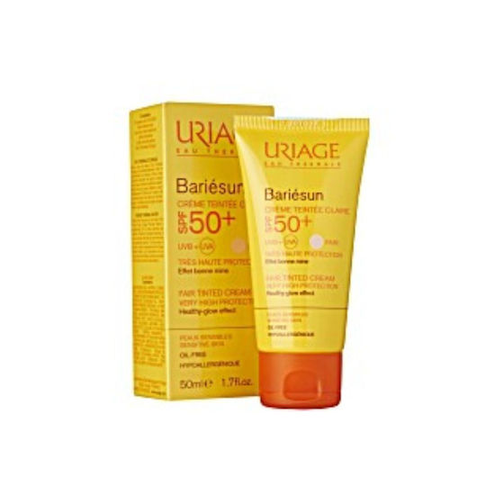 Uriage Bariesun Αδιάβροχη Αντηλιακή Κρέμα Προσώπου SPF50+ με Χρώμα Fair 50ml