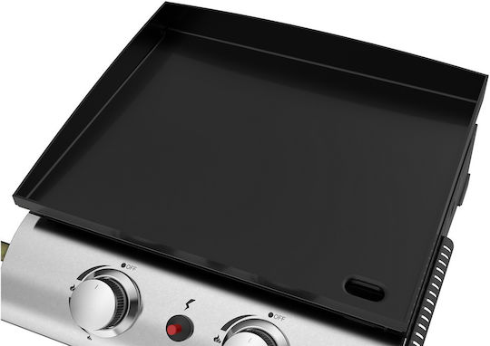 Thermogatz Commercial Flat Top LPG Griddle with Flat Plate 2.5kW
