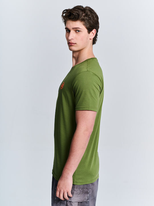 Staff Men's Short Sleeve T-shirt Haki