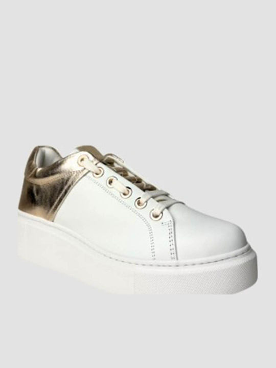 Valentino Sneakers White / Gold