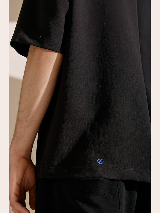T-shirt Μαύρο
