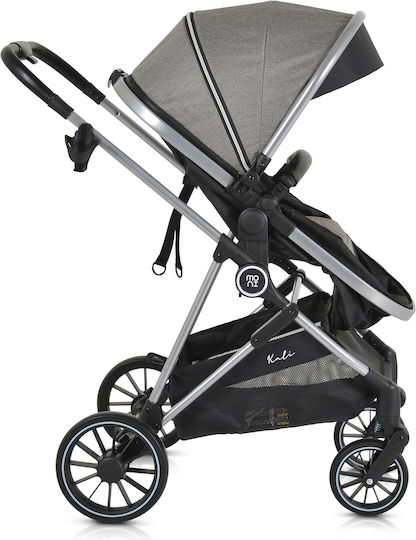 Moni Kali Adjustable 2 in 1 Baby Stroller Suitable for Newborn Grey