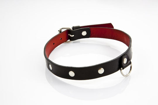 Natural Leather Collar Narrow Thin Ladies Whips