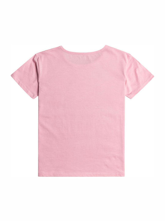 Kinder-T-Shirt Prism Pink Day And Night