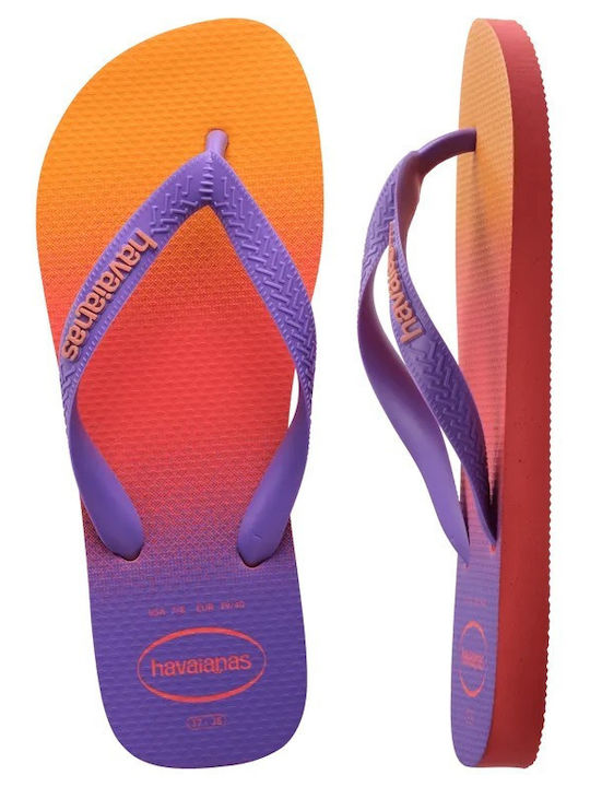 Havaianas Top Fashion Σαγιονάρες σε Πορτοκαλί Χρώμα