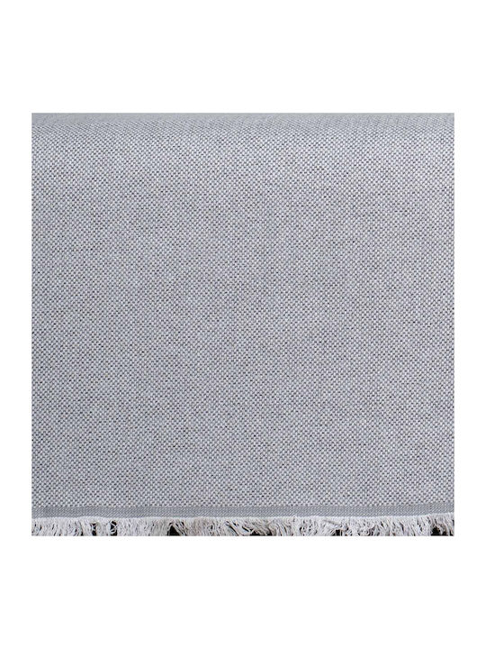 Cotone Max Dreisitzer-Sofa Wurf 170x300cm Ecru