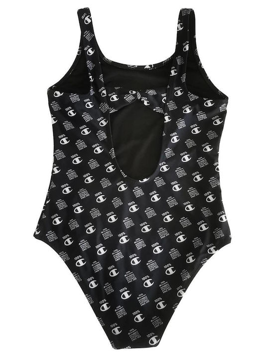 Champion Costum de baie pentru copii Întreg Negru