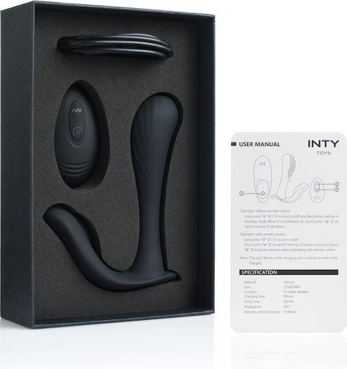 Inty Toys Ace Wireless Black Vibrator