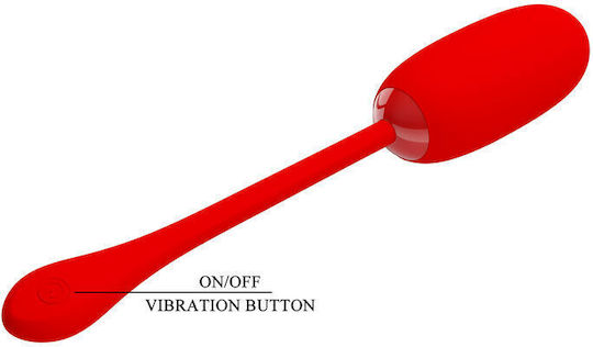 Pretty Love Julius Waterproof-rechargeable Vibrating Egg Red