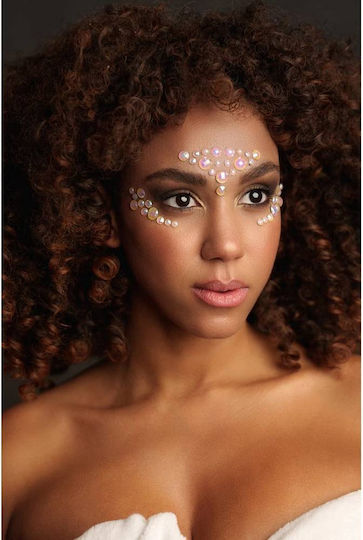 Διακοσμητικά Προσώπου Glow In Dark Body Jewelry Stickers Face No.1