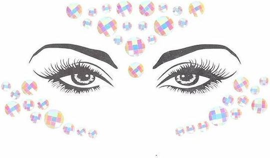 Διακοσμητικά Προσώπου Glow In Dark Body Jewelry Stickers Face No.1