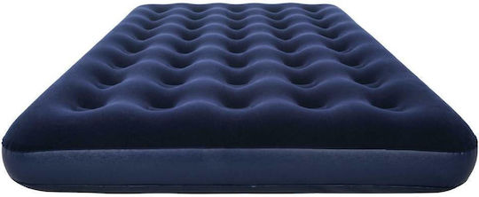 Bestway Inflatable Double Camping Air Mattress 191x137x22cm Blue