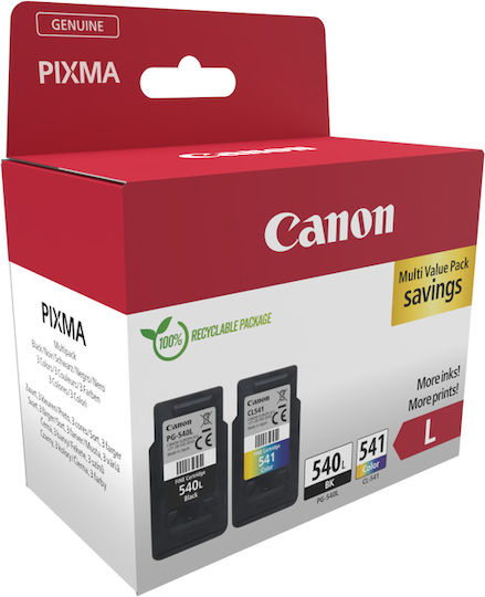 Canon Original Photo Value Pack with 2 InkJet Printer Inks Black / Multiple (Color) (5224B013)