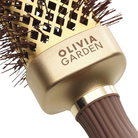 Olivia Garden Brush Hair for Straightening Golden