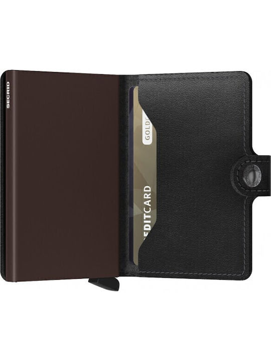 Secrid Miniwallet Wallet Original Black-brown