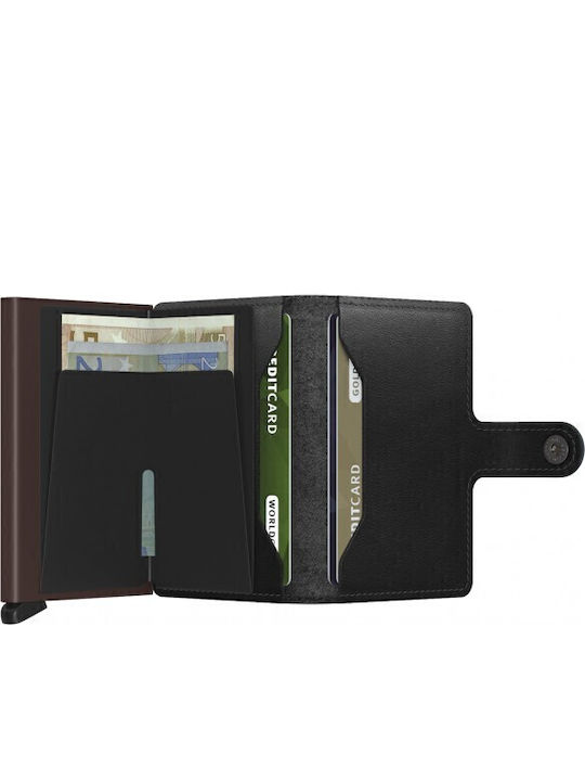 Secrid Miniwallet Wallet Original Black-brown
