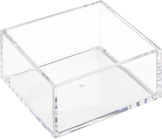 5Five Cosmetic Organizer Cases Transparent 3pcs