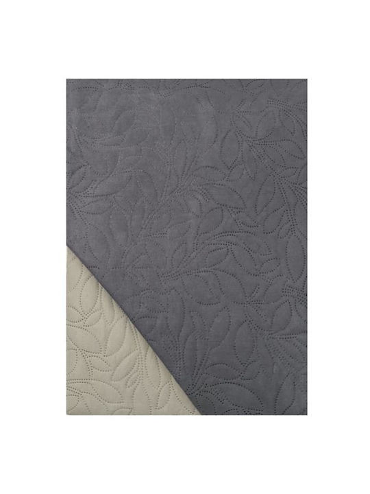 Coverlet Single Grey/Dark Grey 160x220cm