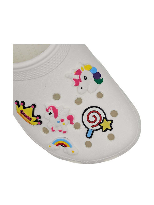 Charms Декоративен шампоан Crocs Blue Unicorn