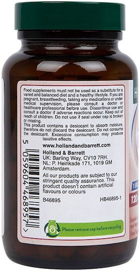 Holland & Barrett Live Friendly Bacteria 1 Billion Хранителна Добавка с Пробиотици 120 Таблетки