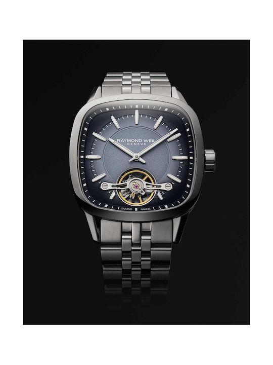 Raymond Watch 2790-st-50051 Raymond Weil Freelancer Automatic Silver Stainless Steel Bracelet Men's Watch