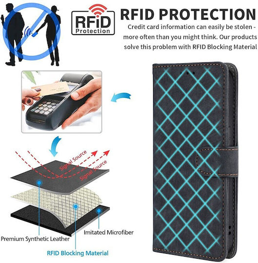 Brush Magnetic Wallet Καφέ (TCL 505)