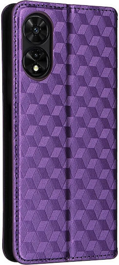 Imprinted Rhombus Buchen Sie Lila (TCL 505)