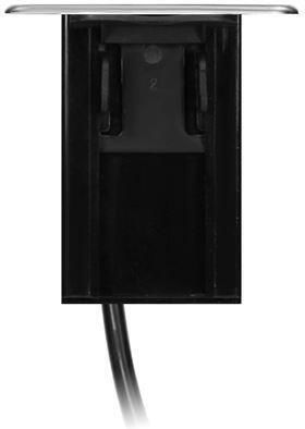 Orno Dreifach Gemauerte Steckdose mit 2 USB-Anschlüssen Schwarz