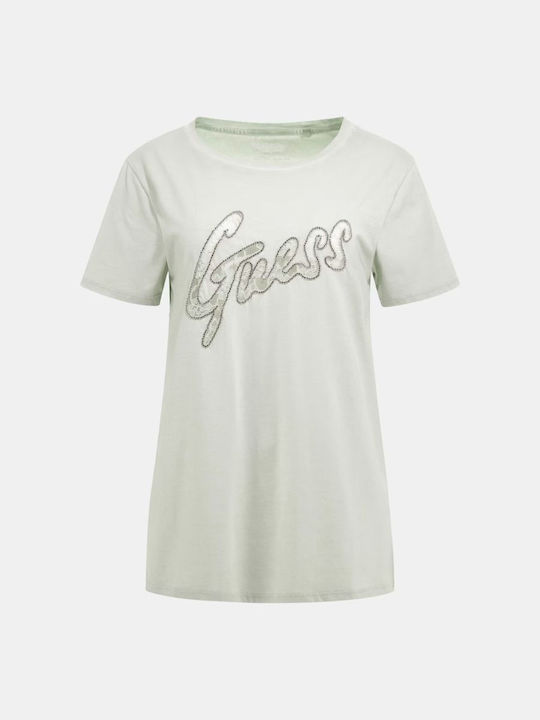 Guess Women's T-shirt Mint