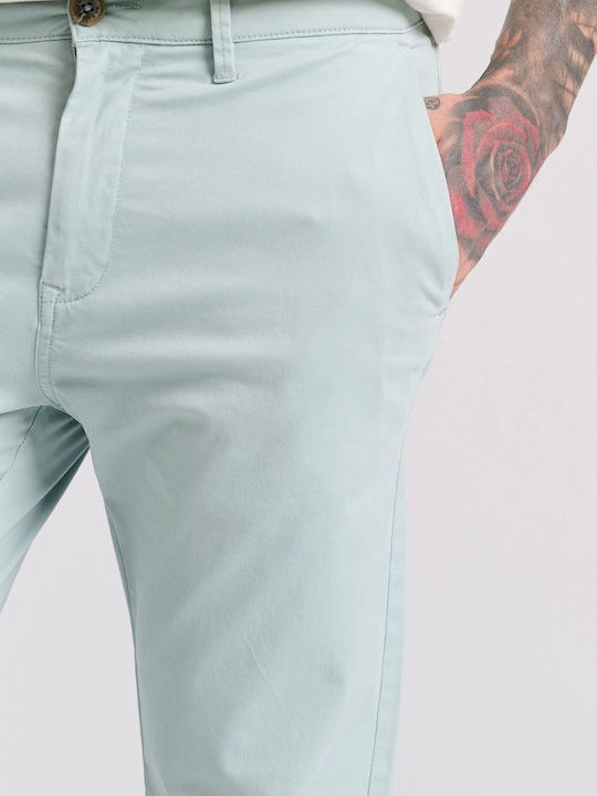 Trousers Chino Elastic in Regular Fit Mint