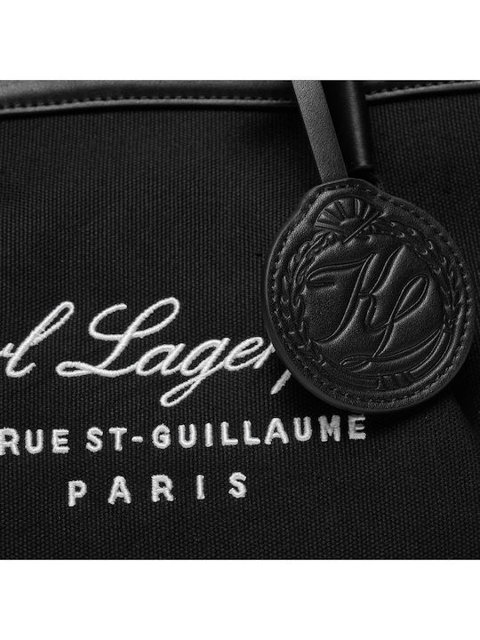Karl Lagerfeld Γυναικεία Τσάντα Ώμου Μαύρη