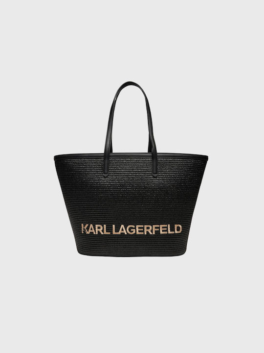 Karl Lagerfeld Γυναικεία Τσάντα Tote Χειρός Μπεζ