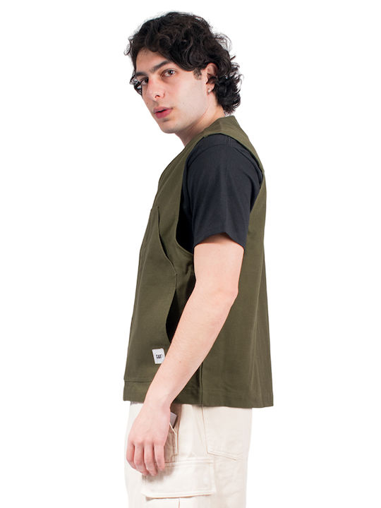 CAT Men's Sleeveless Jacket Khaki