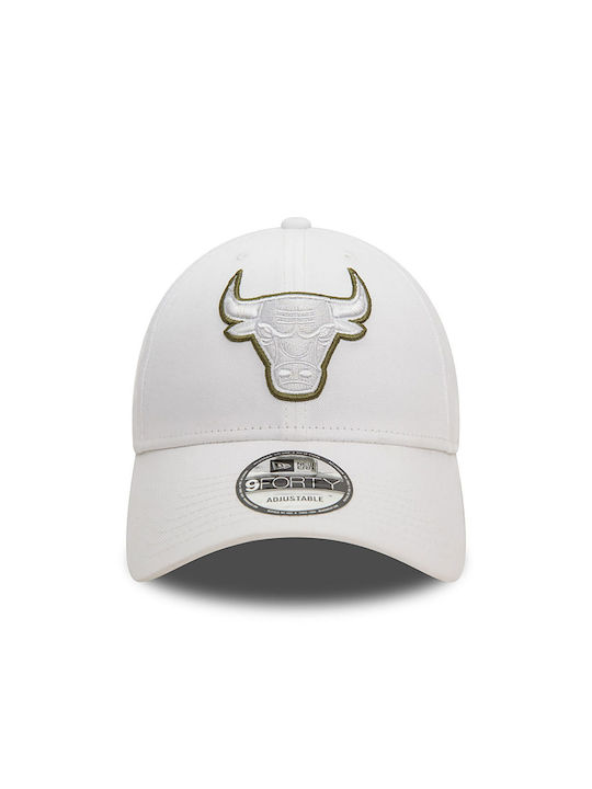 New Era Team Outline 9forty Chibul Jockey White