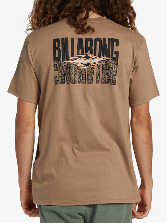 Billabong T-shirt Bărbătesc cu Mânecă Scurtă Walnut