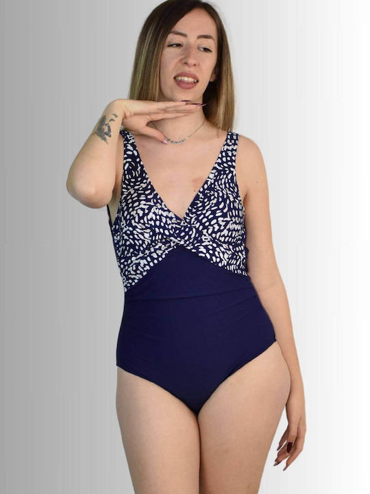 Esthisis One-Piece Swimsuit with Padding Blue