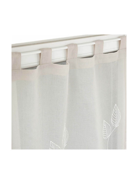 Set Curtains Window with Tab Top Purple 60x90cm