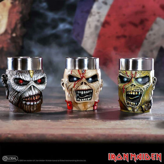 Nemesis Pahare de shot din Sticlă Iron Maiden Eddie 3buc