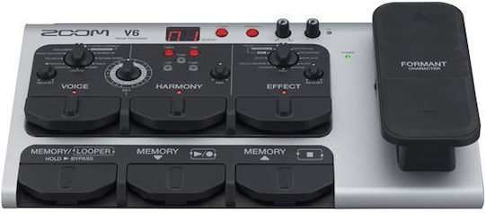 Zoom V6 SP Pedală Efectul Looper / Compresor Chitară electrică și pentru voce