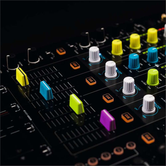 Reloop Комплект Капачки За Фейдър 5 Брой Сини