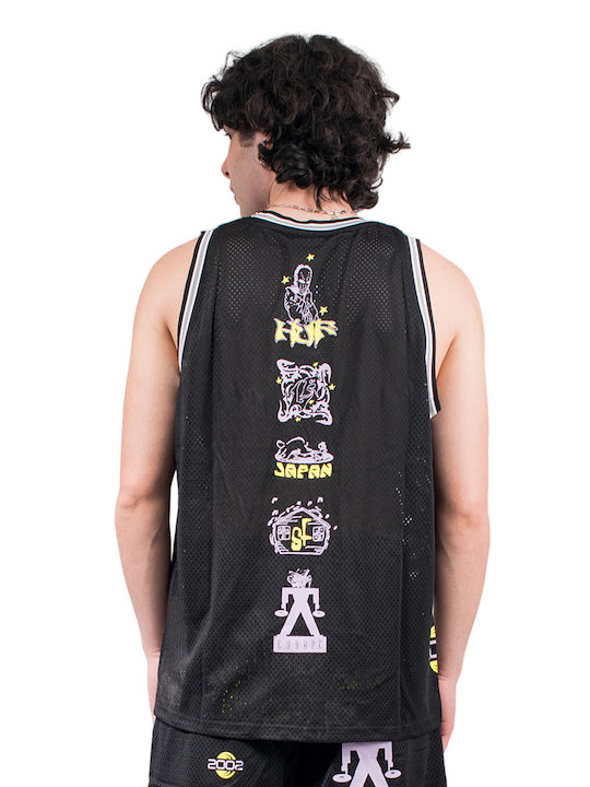 HUF Zine Μπλούζα Black