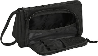 El Hormiguero Fabric Black Pencil Case with 1 Compartment